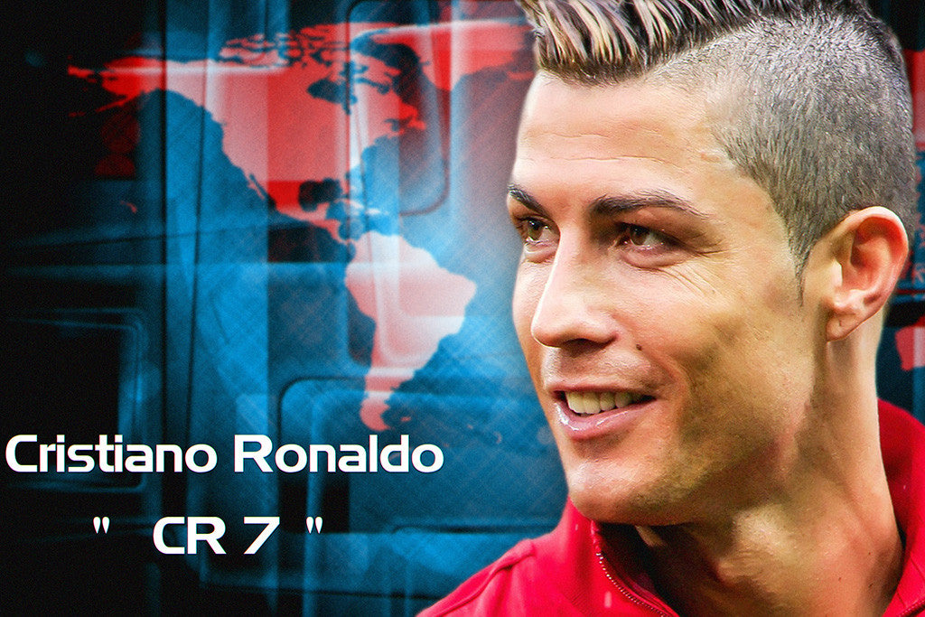 Cristiano Ronaldo Soccer Poster