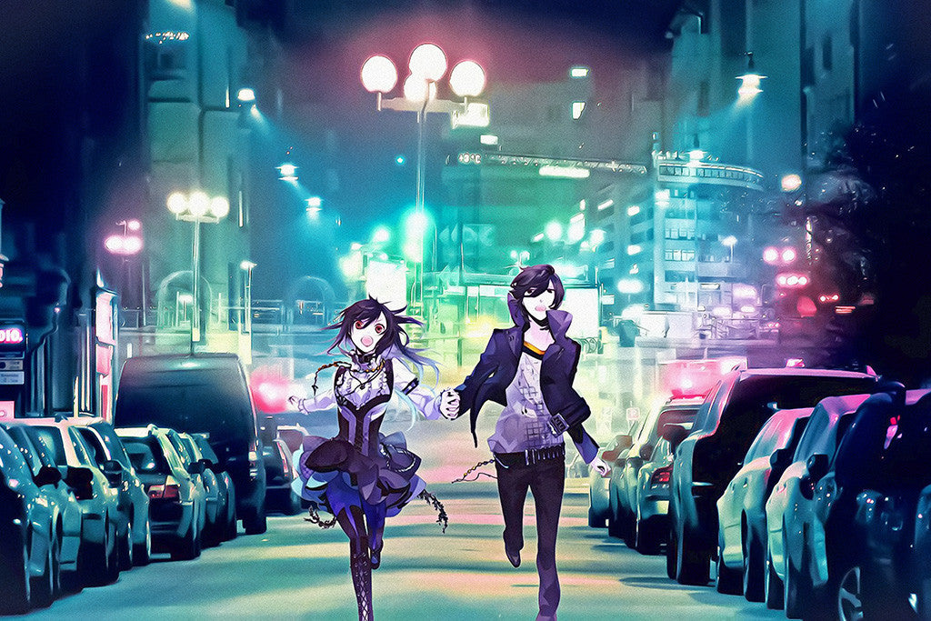 Nightcore Lights Anime Poster