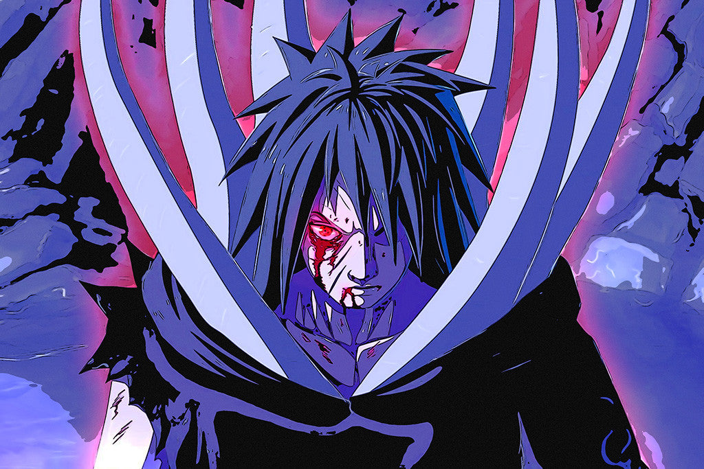 Obito Uchiha Naruto Manga Poster