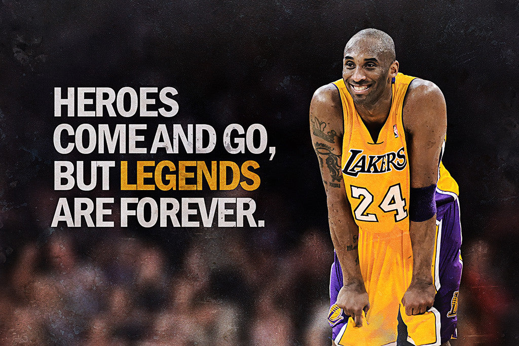 Forever Kobe - Lakers 24 Jersey Legend Canvas Print