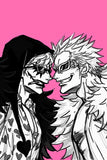 One Piece Corazon & Doflamingo Anime Poster