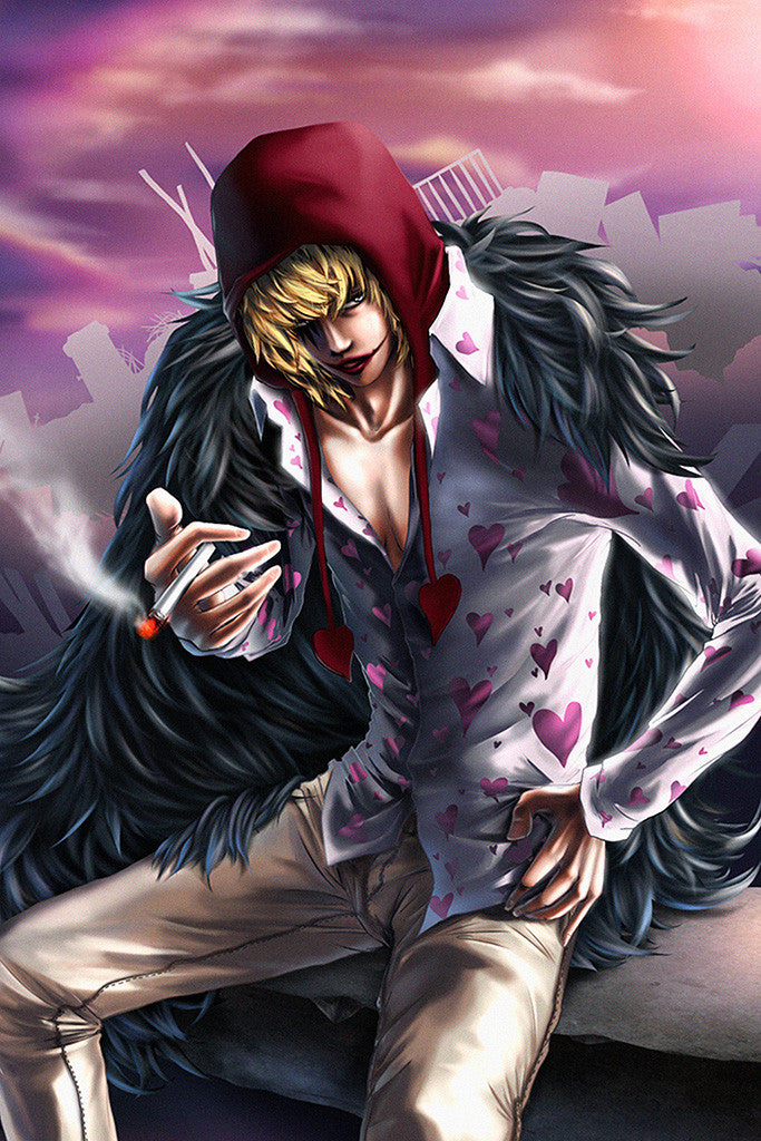 Corazon one deals piece wallpaper