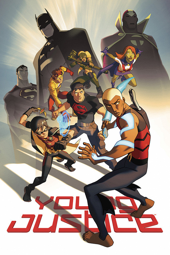 Young Justice Invasion American Animated Series Poster