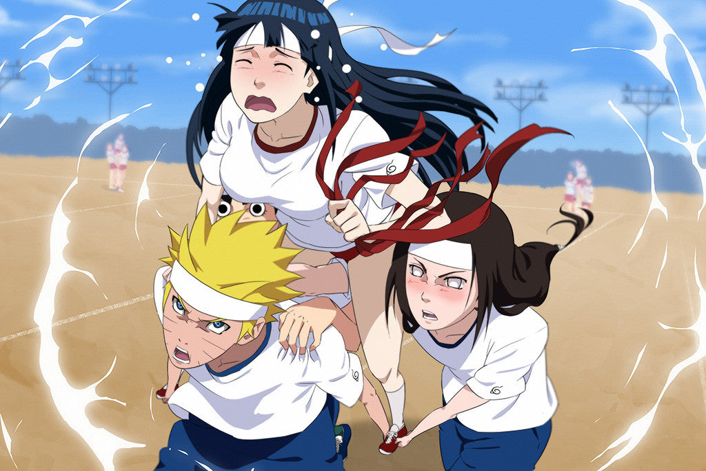 Naruto Shippuden Anime Hinata Team Poster