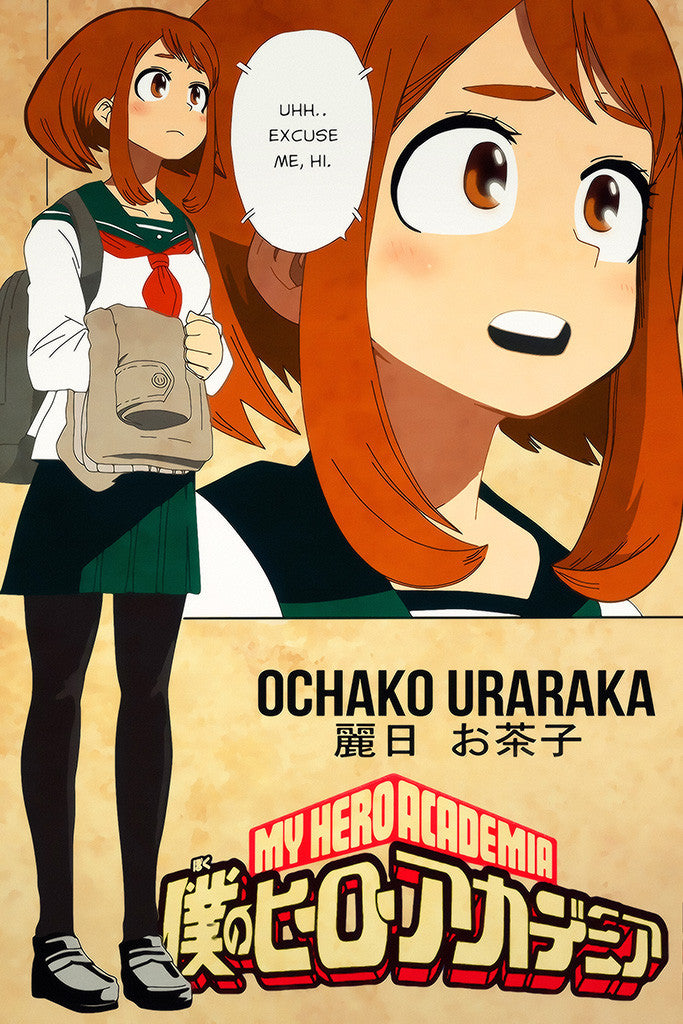 Boku No Hero Academia Anime Poster