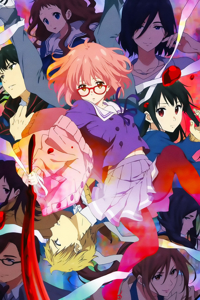 Beyond The Boundary Kyoukai No Kanata Novel Series Poster