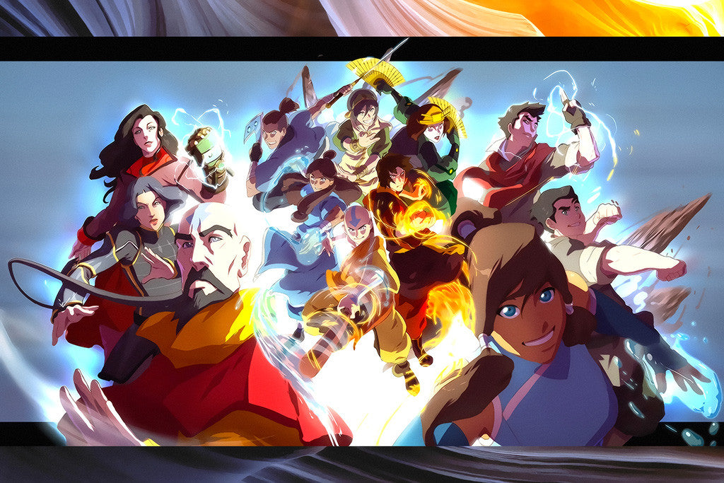 Avatar The Legend Of Korra Series Poster