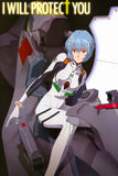 Evangelion Rei Anime Poster