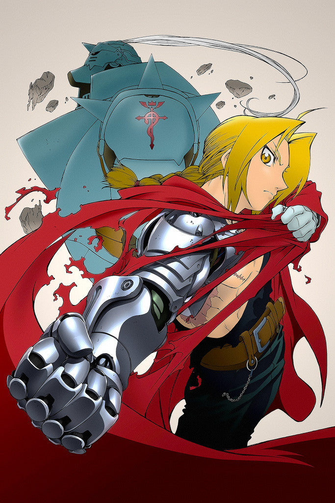 Fullmetal Alchemist Edward Anime Poster