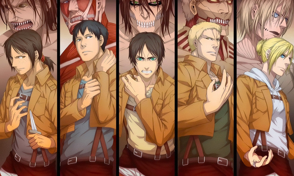 Attack On Titan Titan Form Anime Poster – My Hot Posters