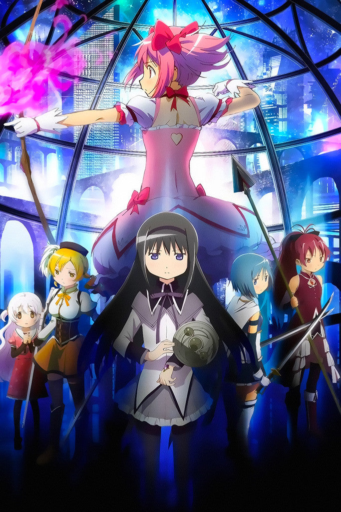 Puella Magi Madoka Magica Anime Series Poster