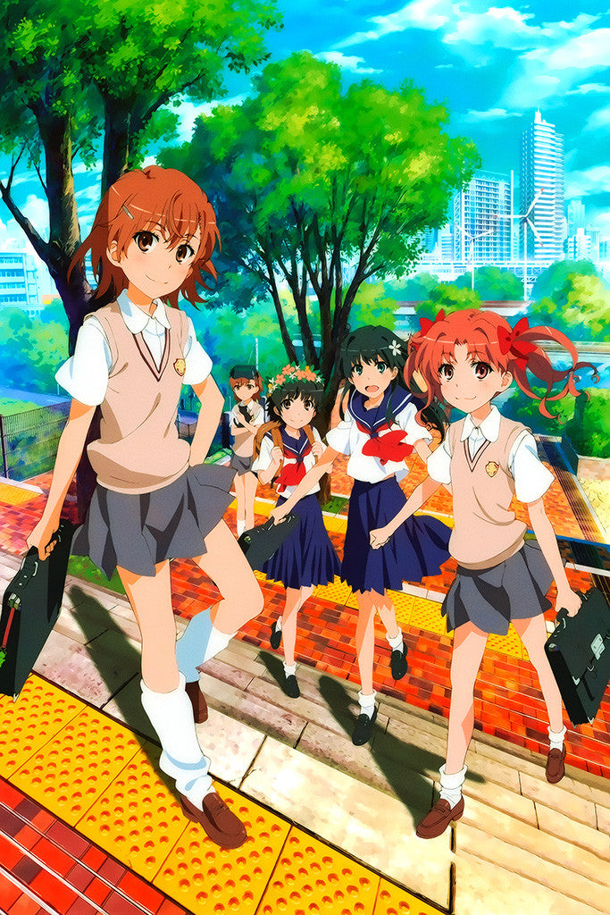 Anime Manga A Certain Scientific Railgun Poster