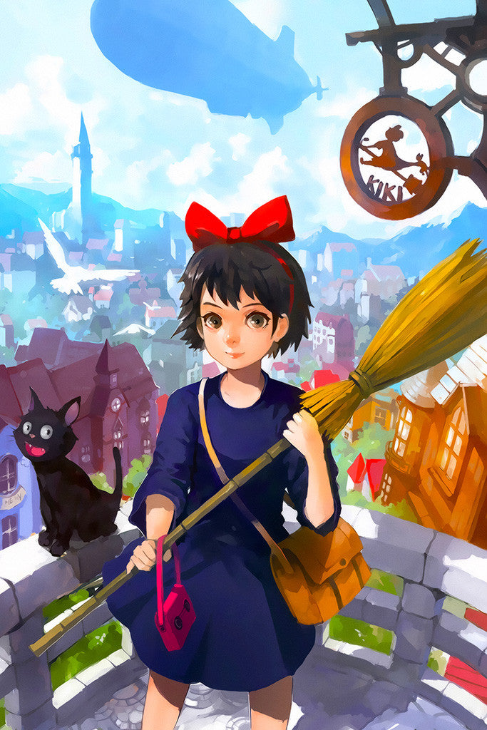 Kiki Delivery Service Fantasy Drama Poster