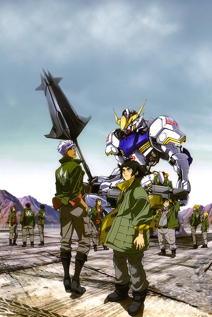 Mobile Suit Gundam Iron Blooded Orphans Anime Poster