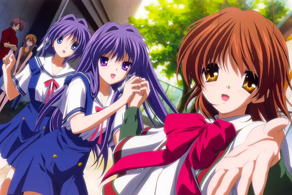 Clannad Characters Anime Poster