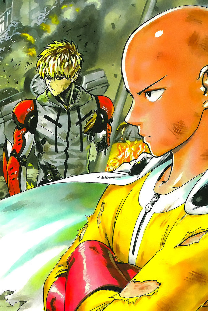Japanese Comic One Punch Man Poster – My Hot Posters