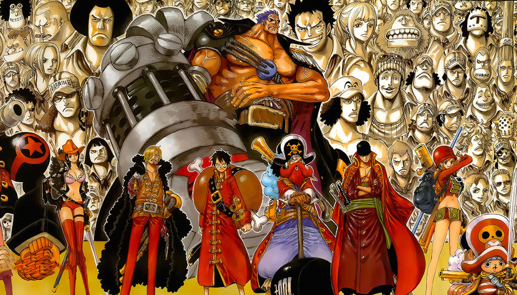 One Piece Manga Strong World Japan Anime Movie Print Wall Art