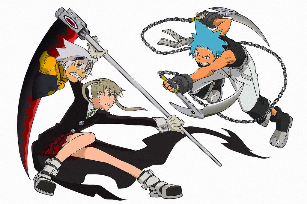 Soul Eater Fight Manga Anime Poster – My Hot Posters