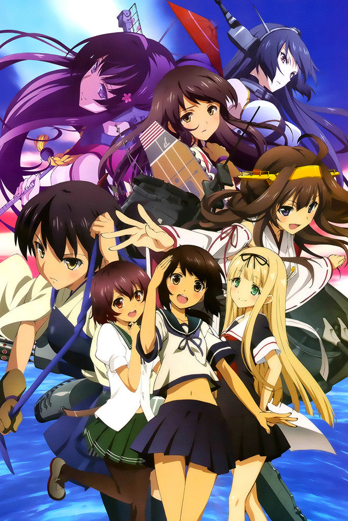 Anime Girls Kantai Collection Poster