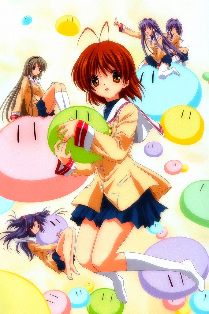 Clannad Characters Anime Poster – My Hot Posters