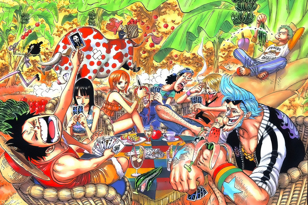 One Piece Manga Strong World Japanese Anime Poster – My Hot Posters