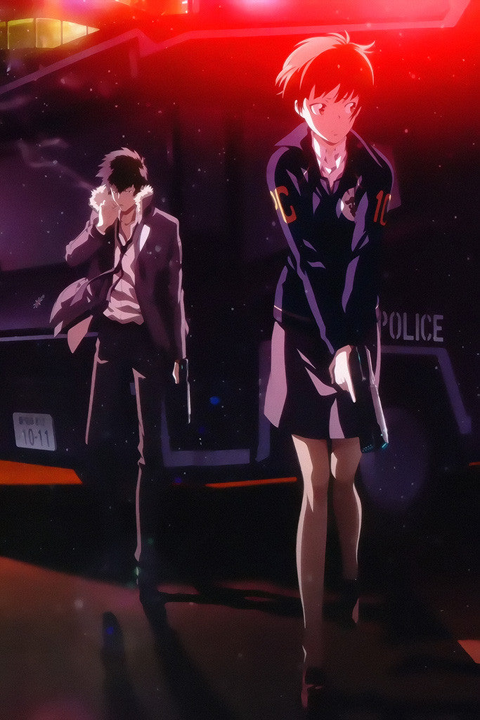 Psycho Pass Akane Shinya Anime Poster