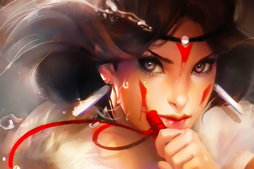 Princess Mononoke Anime Poster