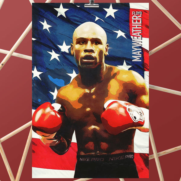 Floyd Mayweather Fan Art Poster – My Hot Posters