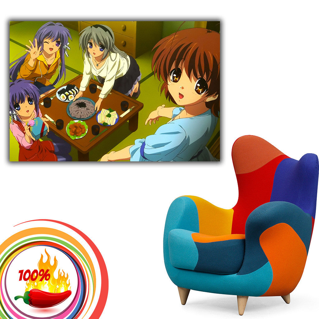 Clannad Characters Anime Poster – My Hot Posters