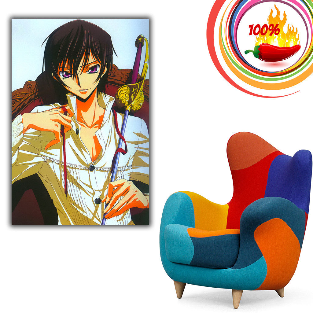 Lelouch Lamperouge Code Geass Anime Paint By Numbers - Numeral