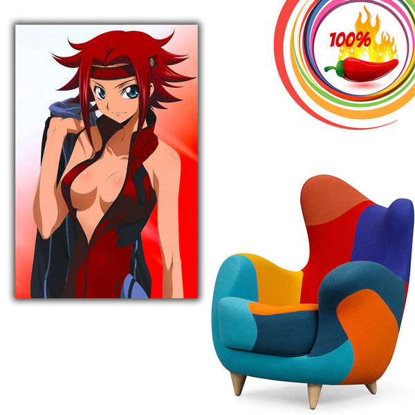 Code Geass Girl Kallen Anime Poster My Hot Posters